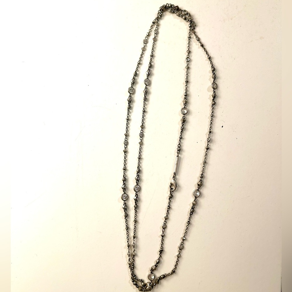 Kendra Scott silver necklace